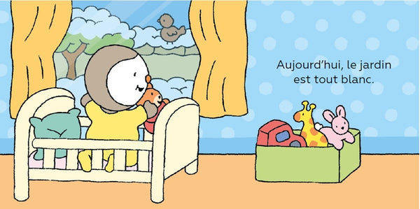 Bébé T’choupi découvre la neige ❄️👶