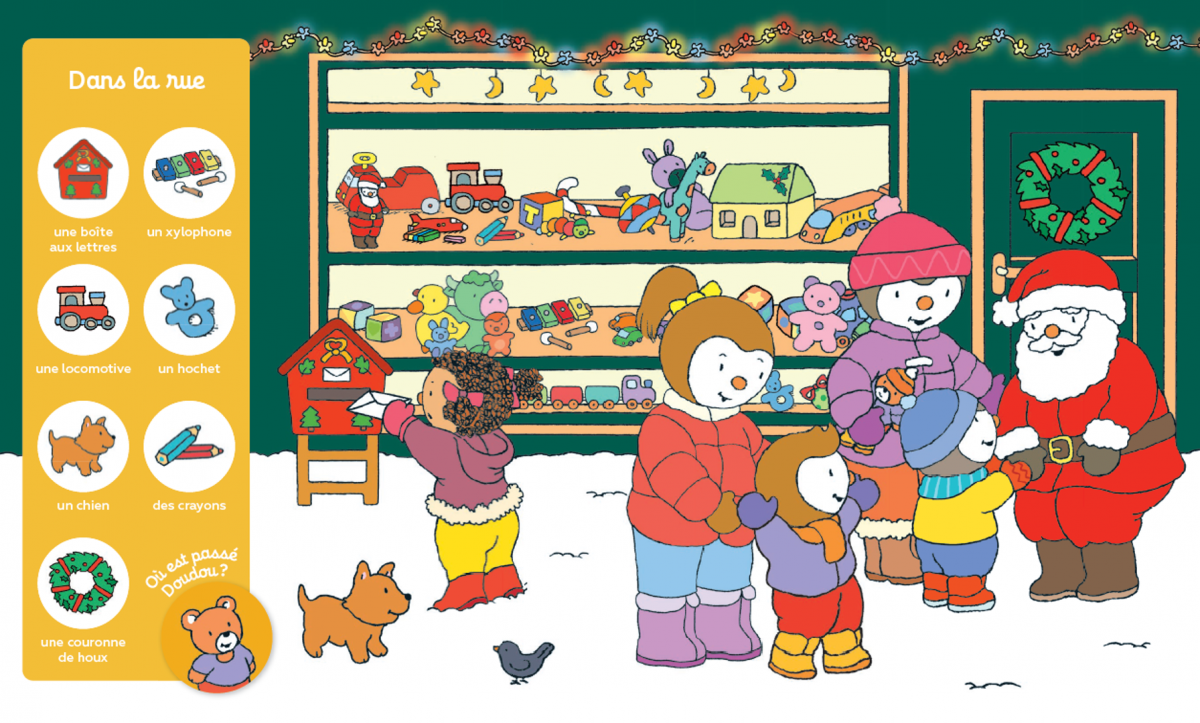 T’choupi Cherche et Trouve Noël – Dès 2 ans