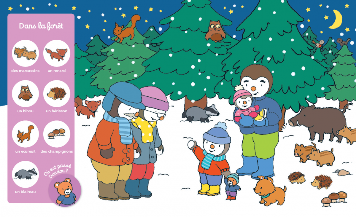 T’choupi Cherche et Trouve Noël – Dès 2 ans