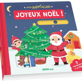 Mon Anim’agier Joyeux Noël livre interactif 1-2 ans