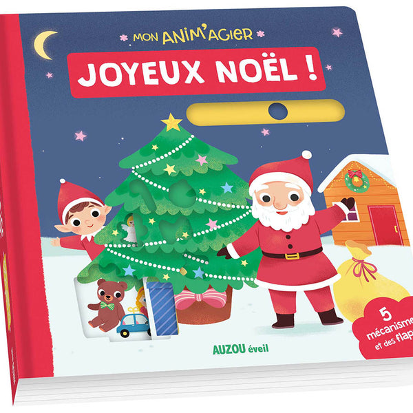 Mon Anim’agier Joyeux Noël livre interactif 1-2 ans