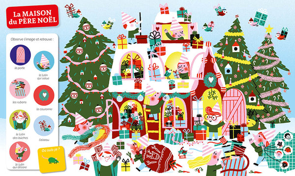 Cherche et Trouve des Tout-Petits Noël dès 2 ans