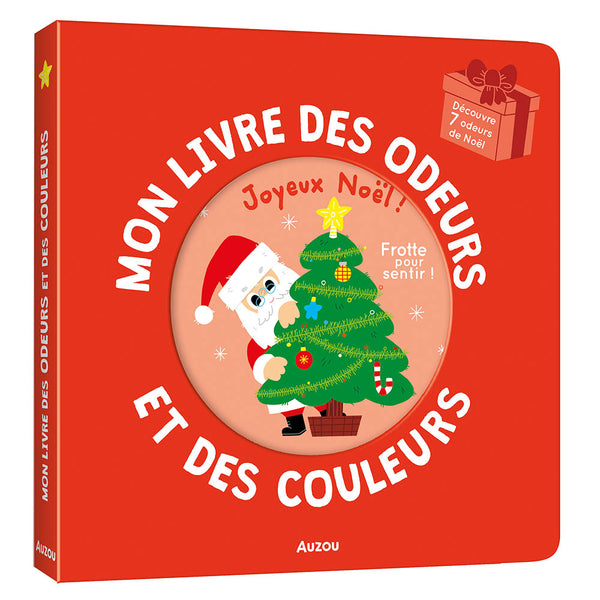 livre sensoriel Noël odeurs couleurs dès 2 ans