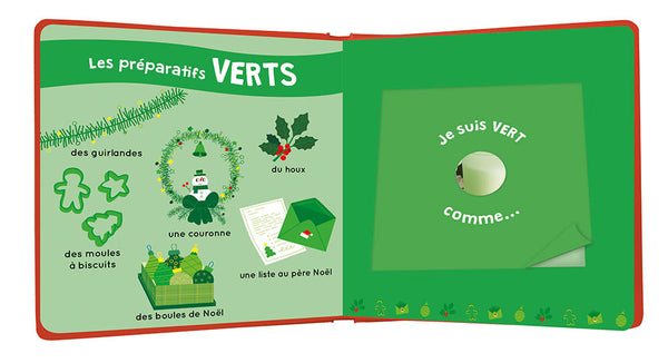 Mon Livre des Odeurs et des Couleurs Joyeux Noël