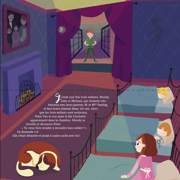Livre Projecteur – La Fabuleuse Histoire de Peter Pan 🌟