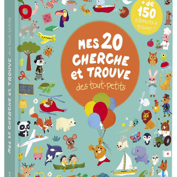 20 planches colorées pour éveiller la curiosité des petits 🎨 Un livre cherche et trouve idéal pour développer observation et concentration dès 3 ans !