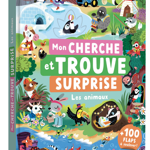 Mon Cherche et Trouve Surprise – Les Animaux 🦁