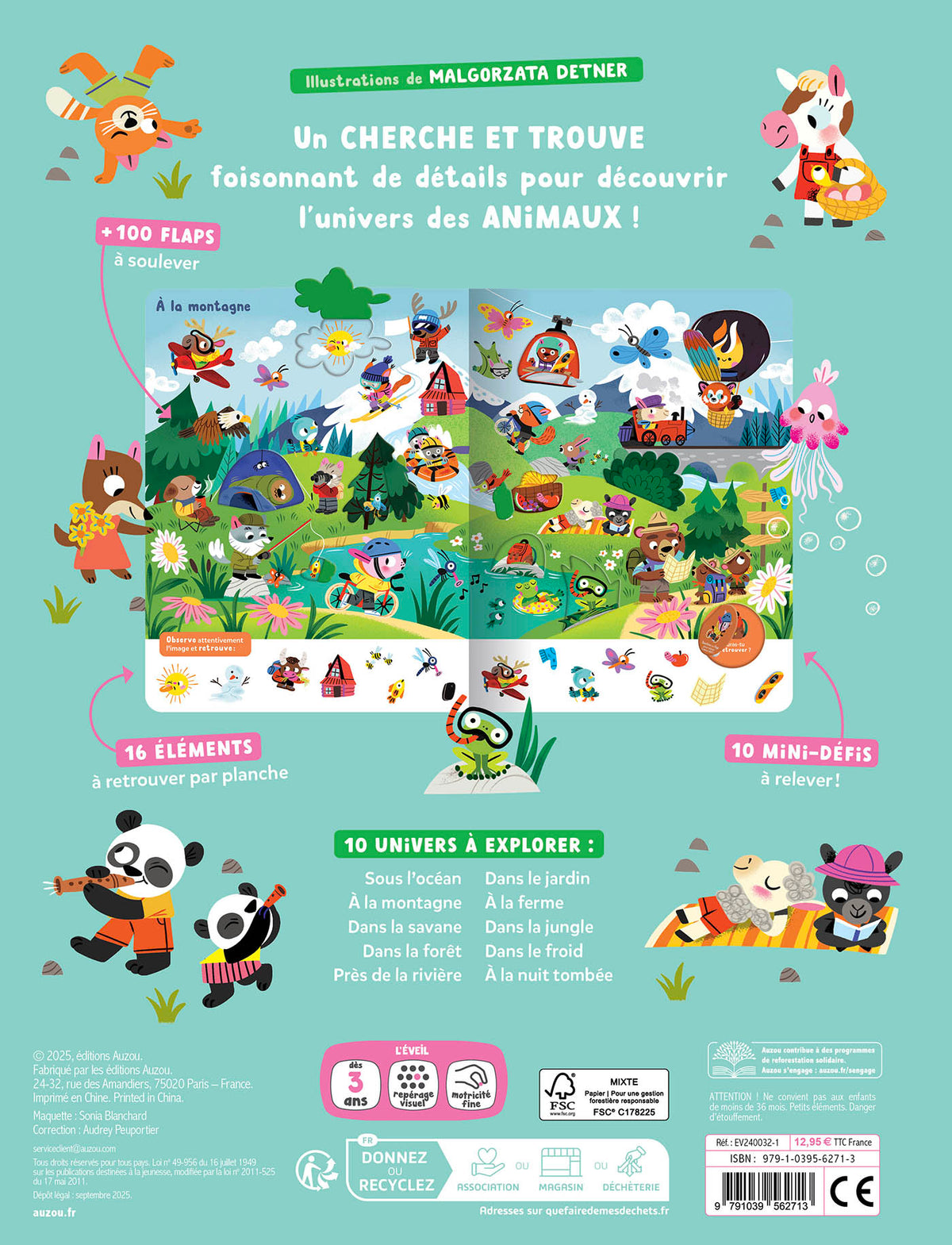Mon Cherche et Trouve Surprise – Les Animaux 🦁