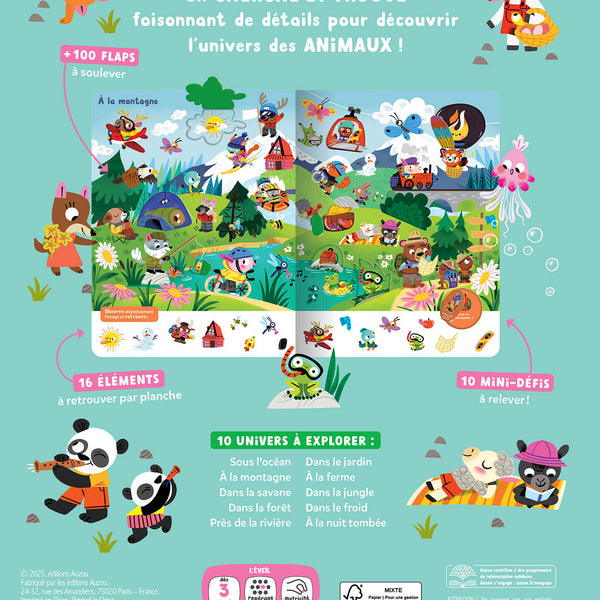 Mon Cherche et Trouve Surprise – Les Animaux 🦁
