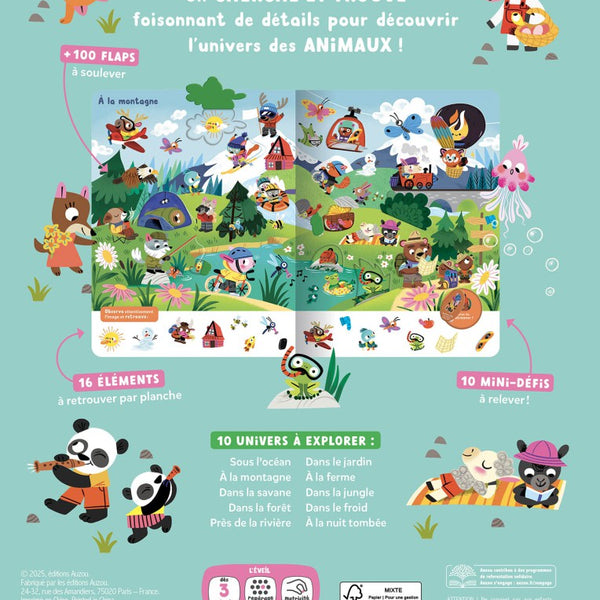 Mon Cherche et Trouve Surprise – Les Animaux 🦁