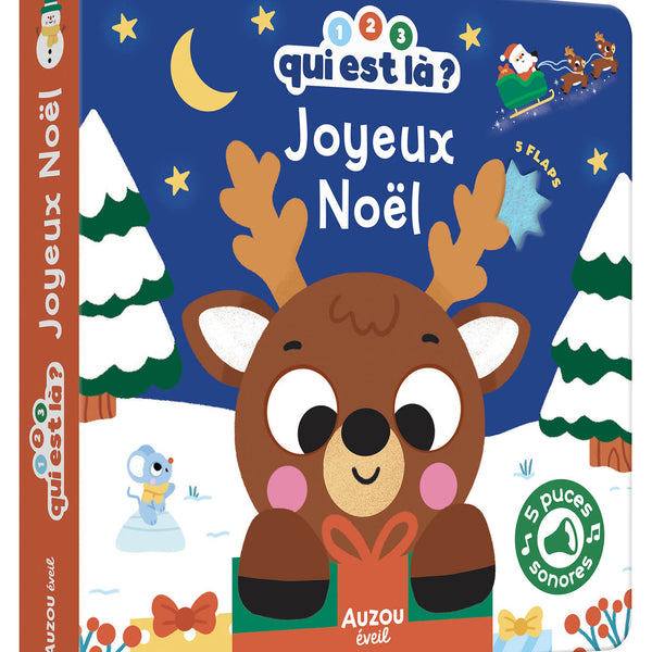 1, 2, 3, Qui est là ? – Joyeux Noël ! 🎄🦌
