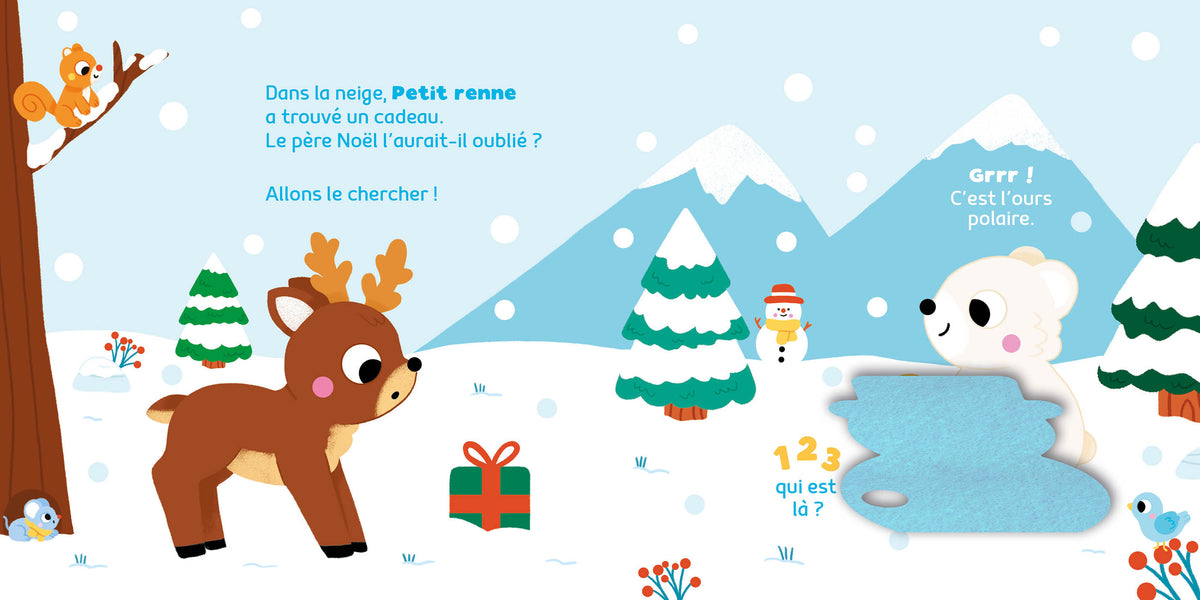 1, 2, 3, Qui est là ? – Joyeux Noël ! 🎄🦌