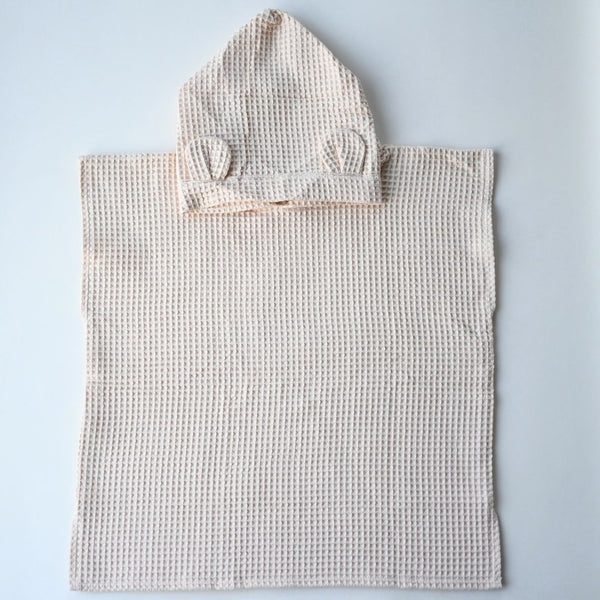 Poncho de bain crème GMLB
