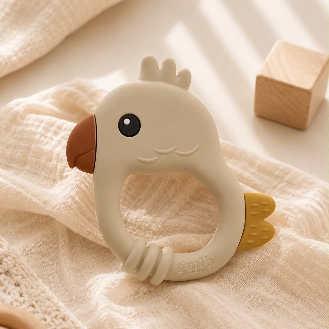 Anneau de dentition Oiseau en silicone - gmlb GMLB