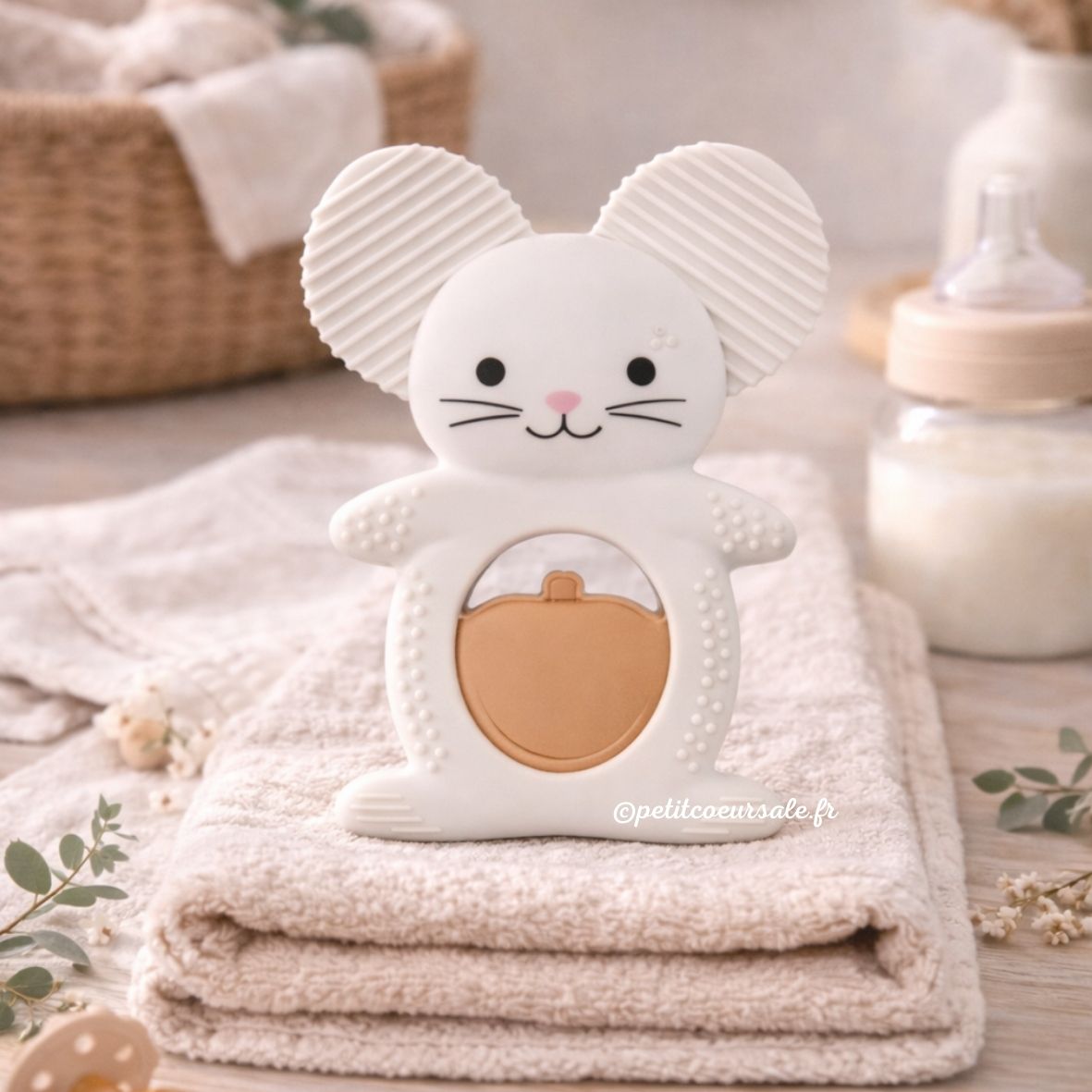 Anneau de dentition réfrigérant bébé 3 mois