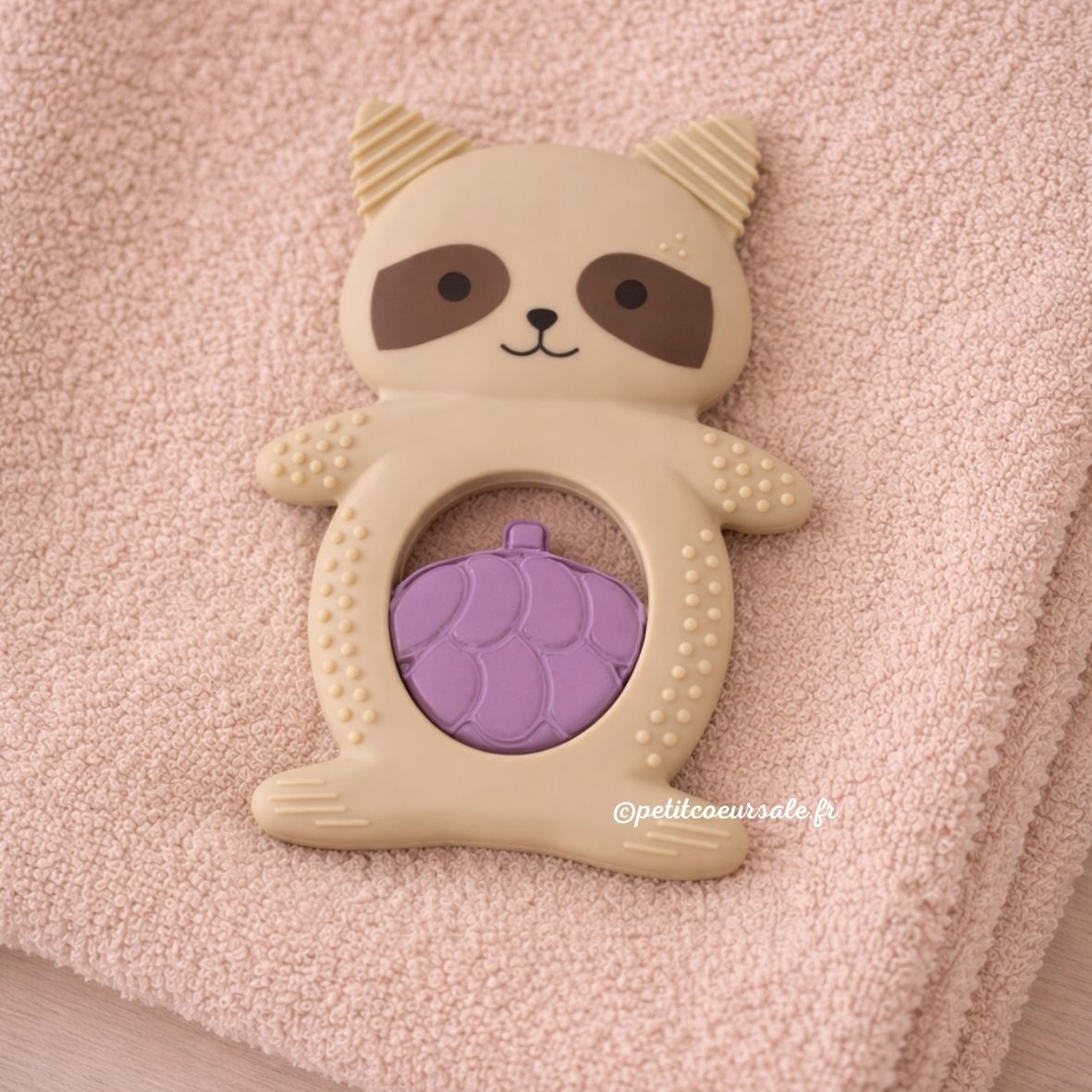 Anneau de dentition réfrigérant bébé – Raton laveur