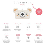 Appareil photo enfant Les Amis du Zoo – Koala – The Zoofamily – Dès 3 ans ZOO FAMILY