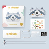 Appareil photo enfant Zoo Friends – Raton Laveur – The Zoofamily – Dès 3 ans ZOO FAMILY