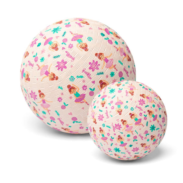 Balle bébé ballerine en caoutchouc naturel – 13 cm ou 18 cm