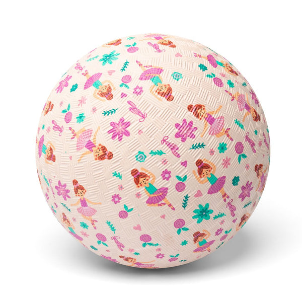 Balle bébé ballerine en caoutchouc naturel – 13 cm ou 18 cm