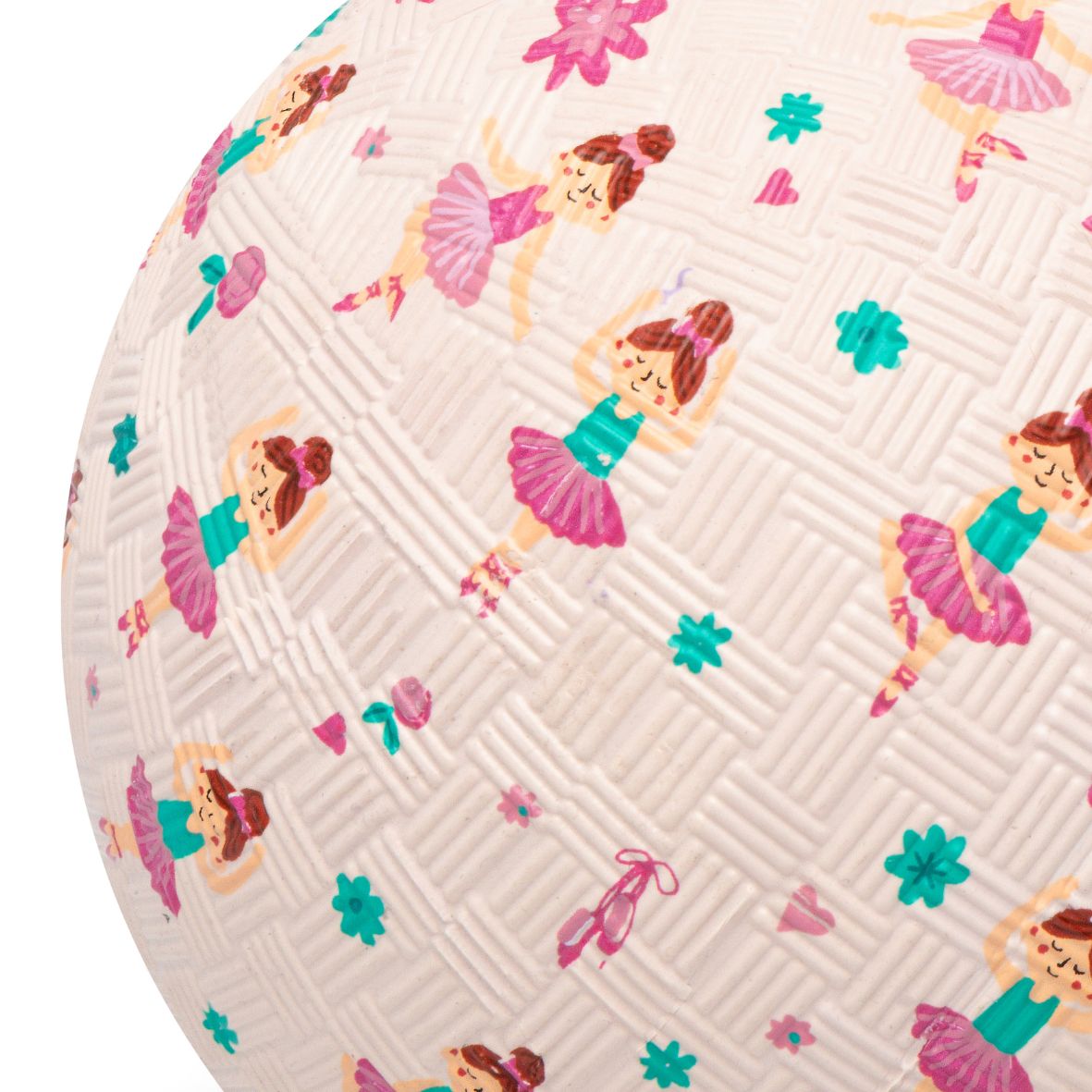 Balle bébé ballerine en caoutchouc naturel – 13 cm ou 18 cm