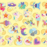 Boîte de Gommettes Licornes AUZOU