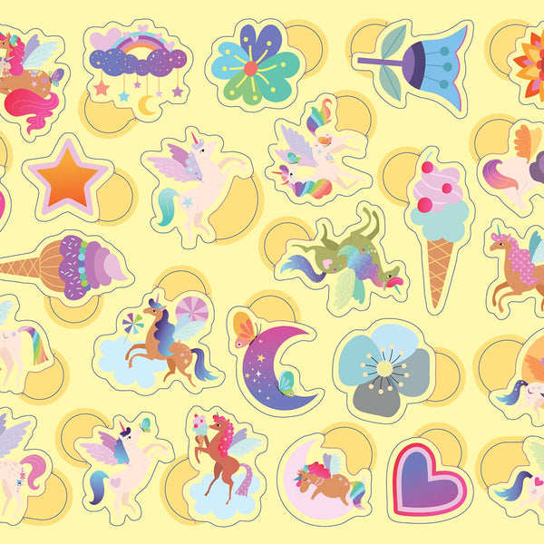 Boîte de Gommettes Licornes AUZOU