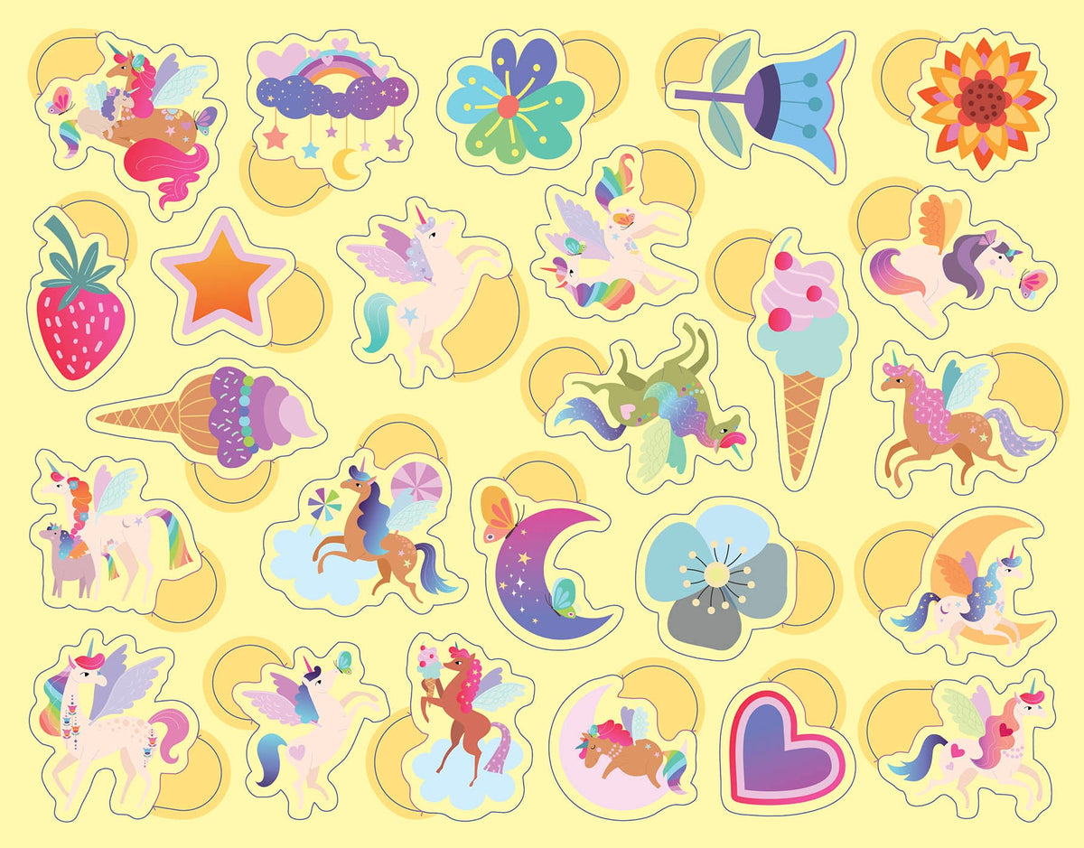 Boîte de Gommettes Licornes AUZOU