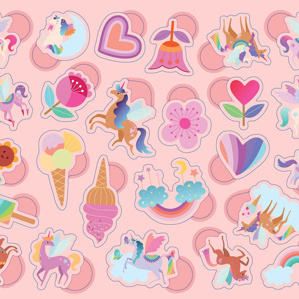 Boîte de Gommettes Licornes AUZOU