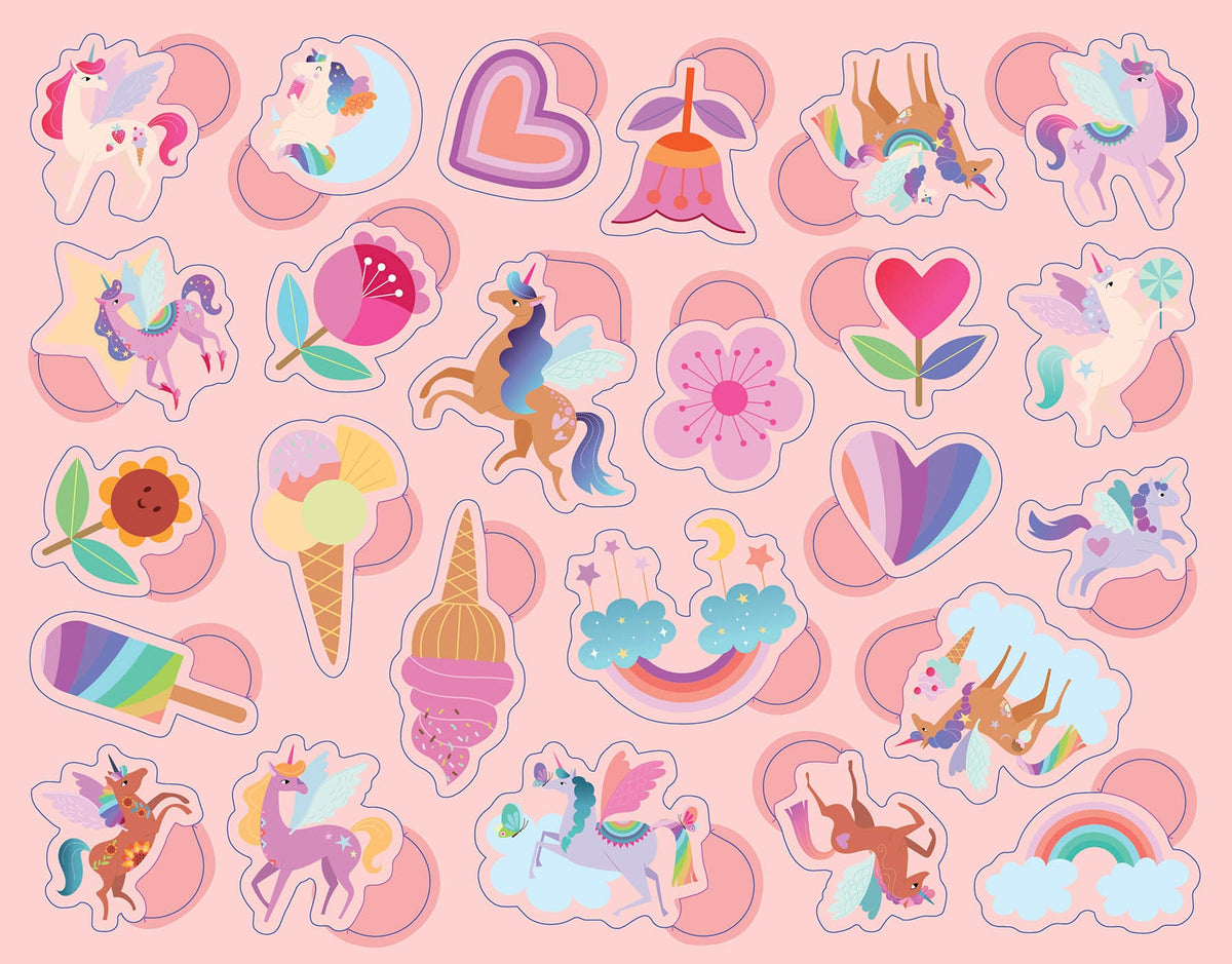 Boîte de Gommettes Licornes AUZOU