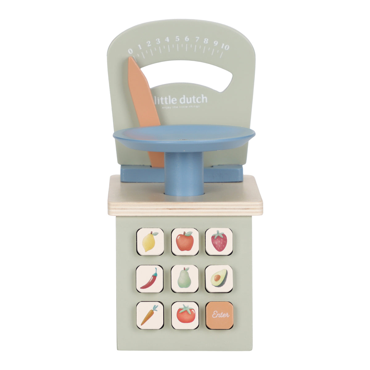 Balance en bois FSC – Jeu d’imitation cuisine ERZI