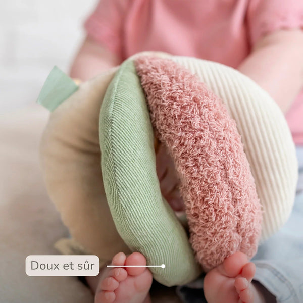 Balle d'activités Gina la Girafe 15 cm – Nattou 🦒 NATTOU