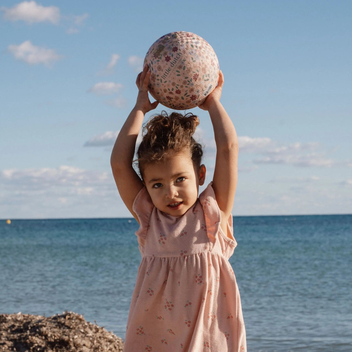 Ballon de plage enfant Dreamy Mermaid – balle été dès 2 ans LITTLE DUTCH
