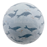 Balle enfant bleu Ocean World – ballon de plage dès 2 ans LITTLE DUTCH