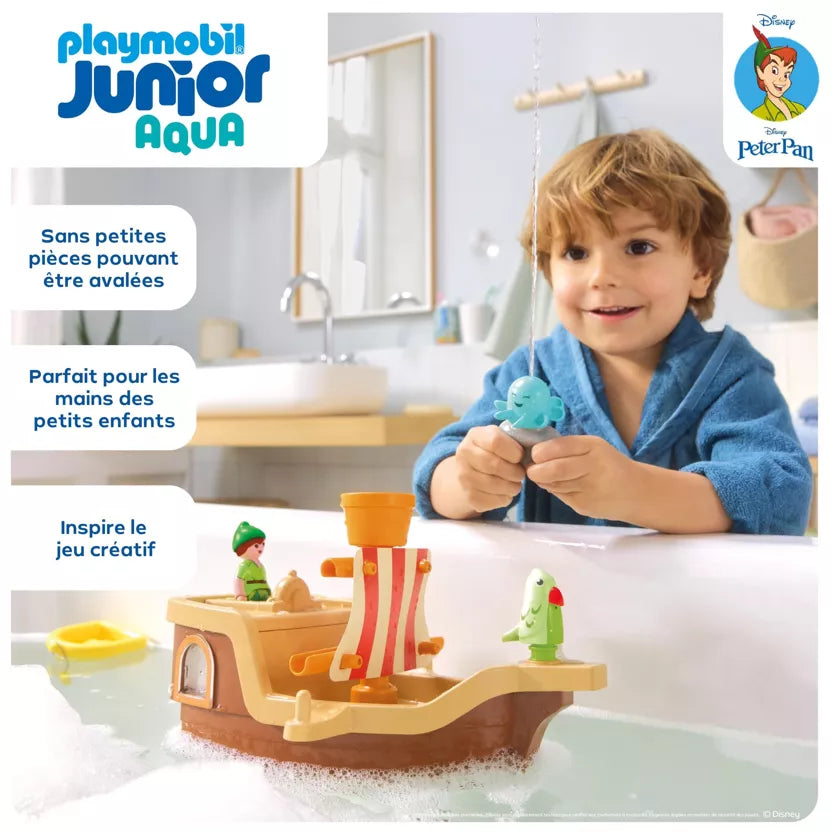 Bateau pirate Peter Pan Playmobil Junior – jouet bébé dès 1 an