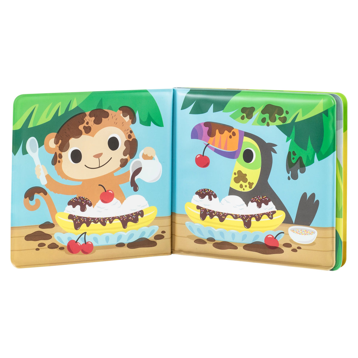 Livre de bain magique Messy Jungle TIGER TRIBE