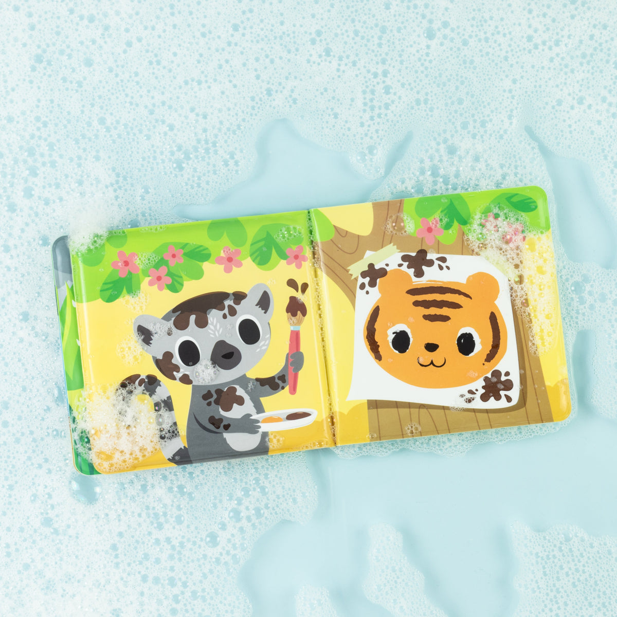Livre de bain magique Messy Jungle TIGER TRIBE