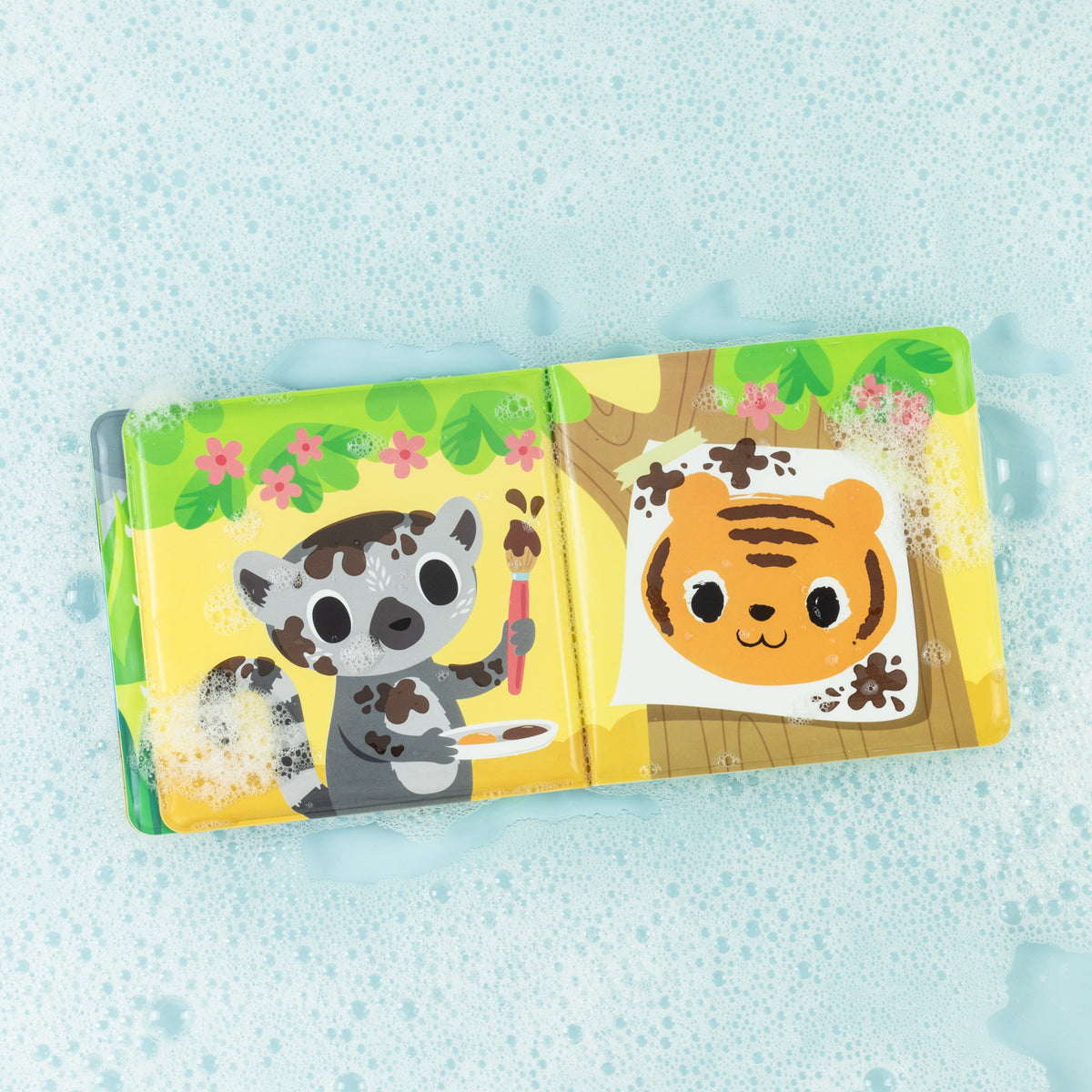 Livre de bain magique Messy Jungle TIGER TRIBE