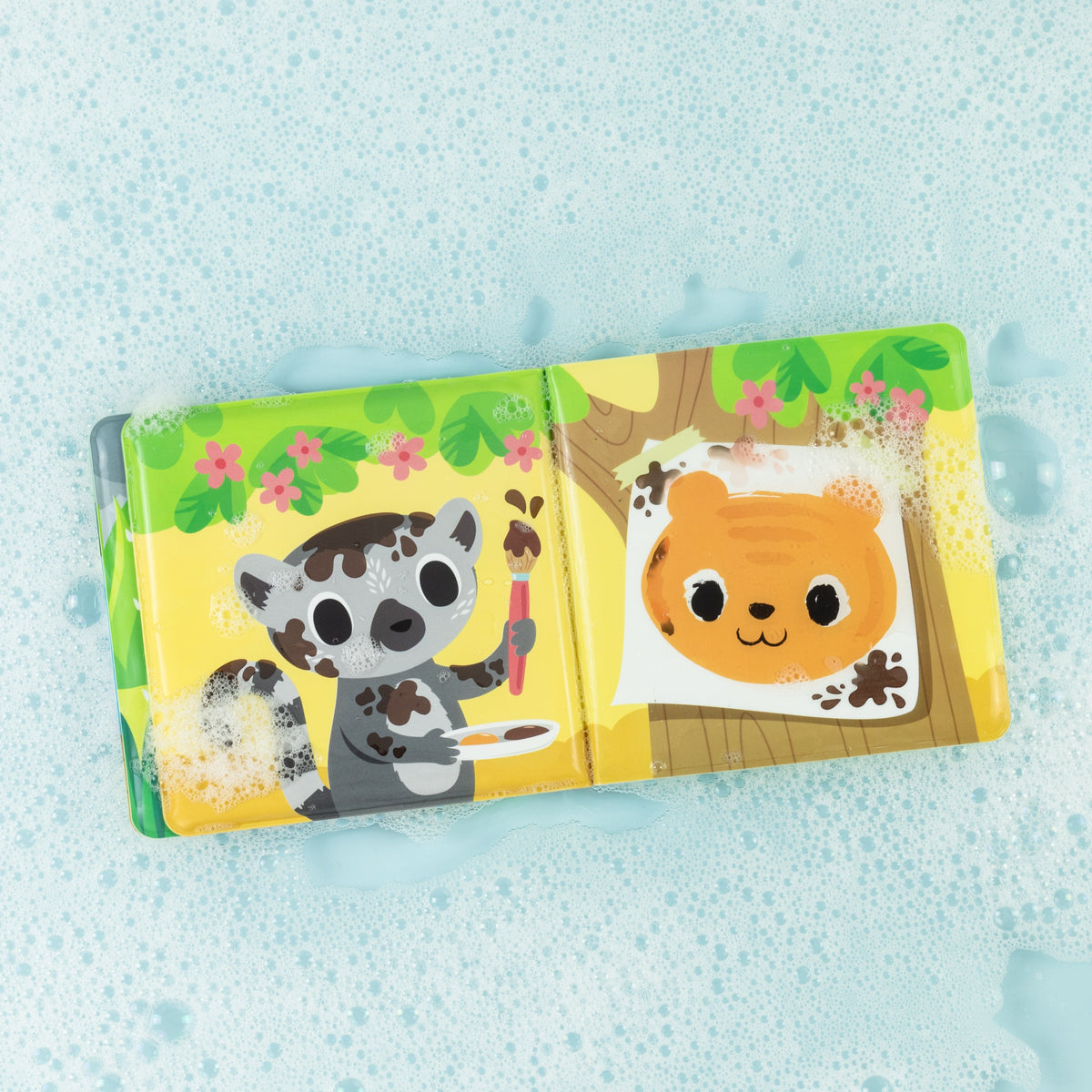 Livre de bain magique Messy Jungle TIGER TRIBE