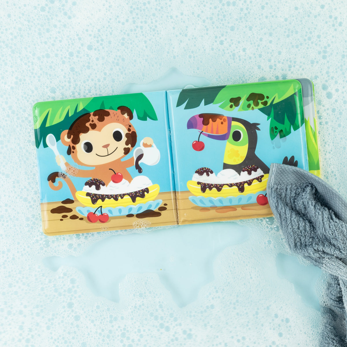 Livre de bain magique Messy Jungle TIGER TRIBE