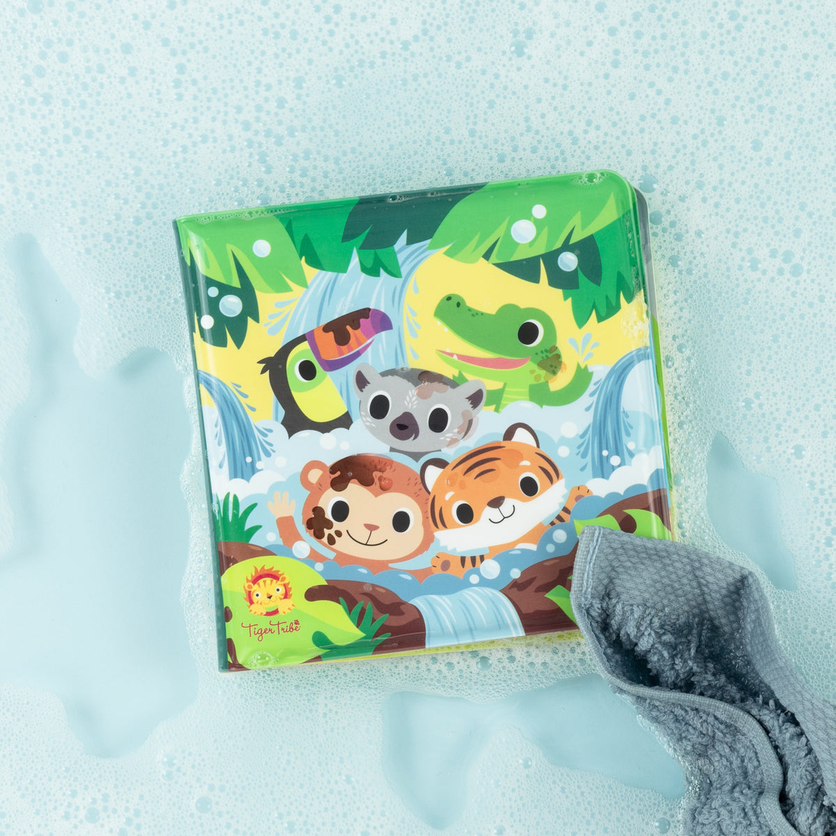 Livre de bain magique Messy Jungle TIGER TRIBE