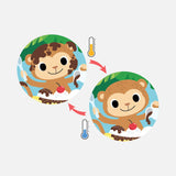 Livre de bain magique Messy Jungle TIGER TRIBE