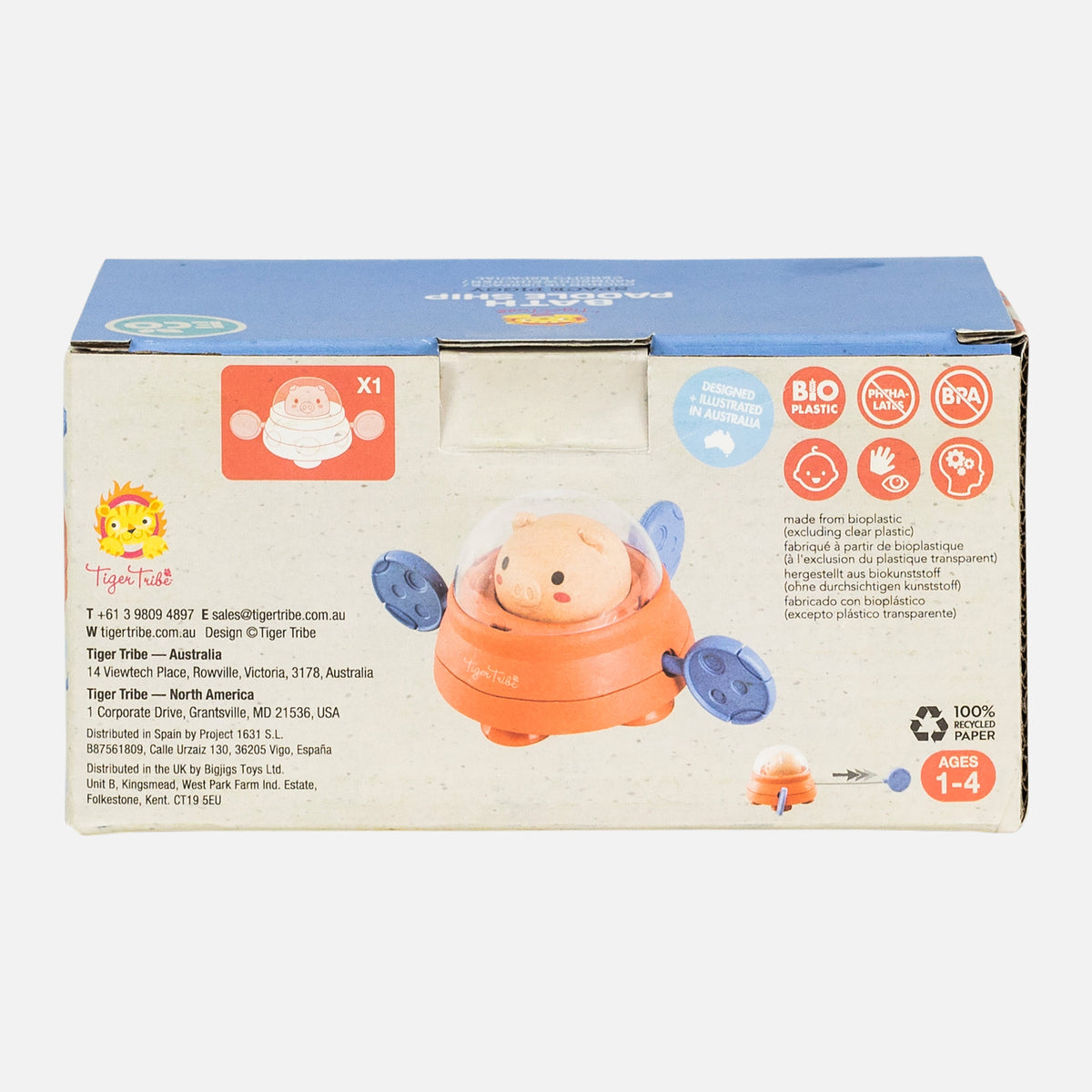 Sous-marin de bain Cochon TIGER TRIBE