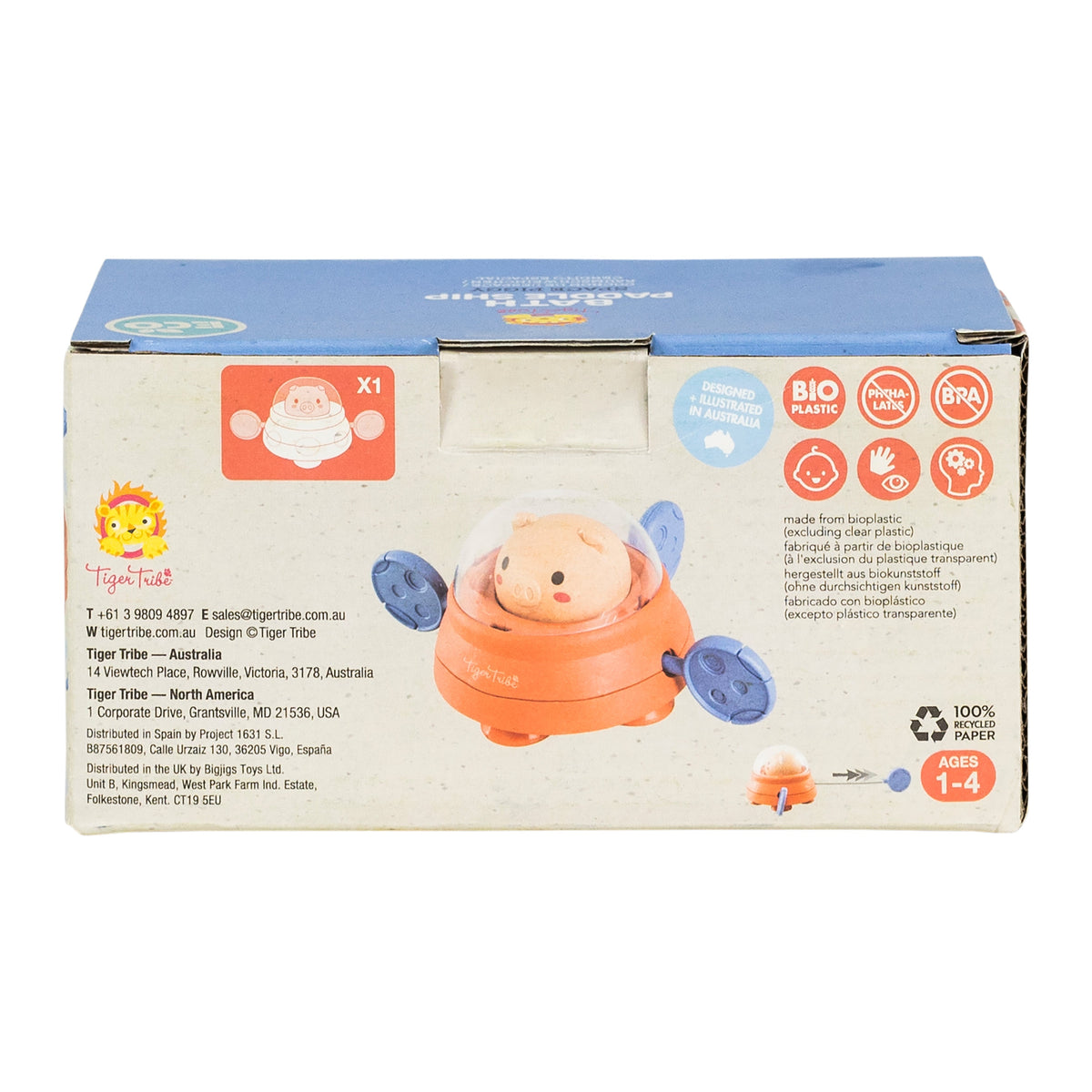 Sous-marin de bain Cochon TIGER TRIBE