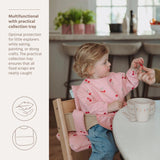 Bavoir à Manches Longues Cherry Soft Rose – Meyco Baby 🍒🌸 MEYCO BABY