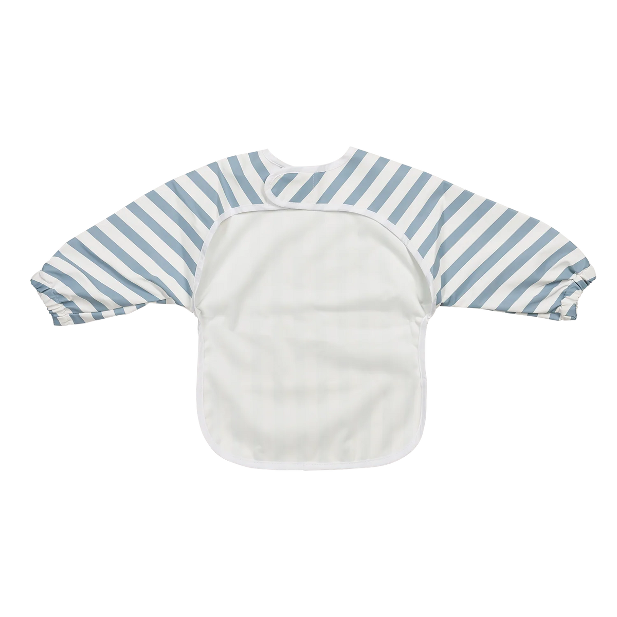 Bavoir à Manches Longues Fat Stripe Jeans Blue – Meyco Baby 💙 MEYCO BABY