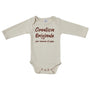 Body manches longues bébé « Création Originale » – Sable – 3 mois BB & CO