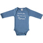Body manches longues bébé « Mon cœur est à Maman » – Pierre Bleue – 3 mois BB & CO