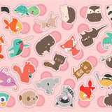 Boîte de Gommettes Bébé Animaux | Loisirs Créatifs Enfant AUZOU