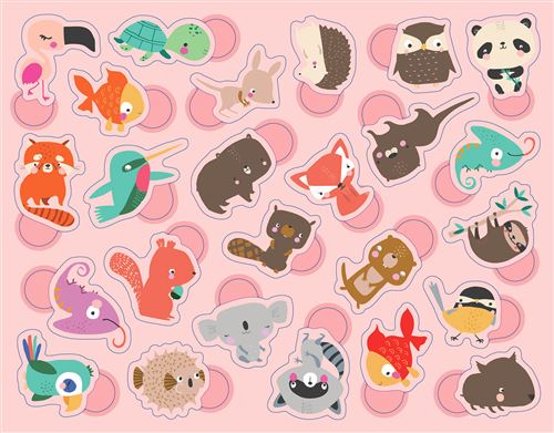 Boîte de Gommettes Bébé Animaux | Loisirs Créatifs Enfant AUZOU